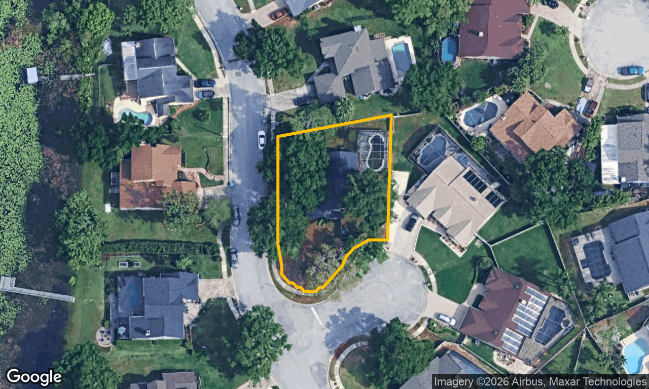 4-bed single family at 1025 BUCKSAW PL, Seminole County FL — foreclosure auction