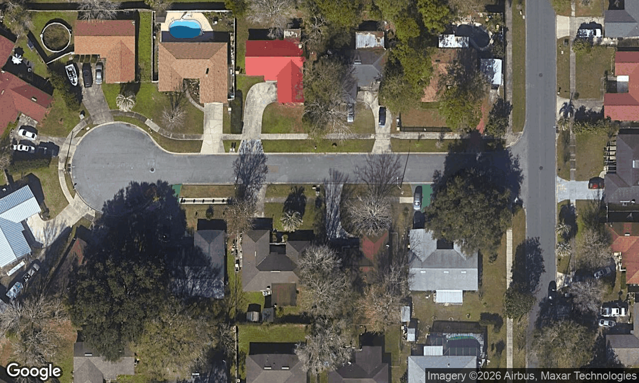 3-bed single family at 8352 BYRON CT, Jacksonville FL — foreclosure auction