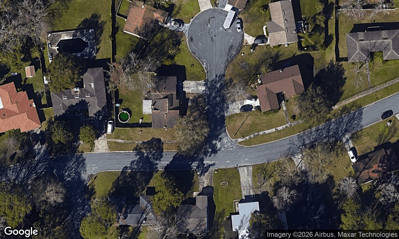4-bed single family at 1572 ARZEL CT, Jacksonville FL — foreclosure auction