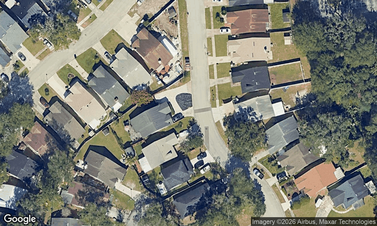 3-bed single family at 256 N AQUARIUS CIR, Jacksonville FL — foreclosure auction