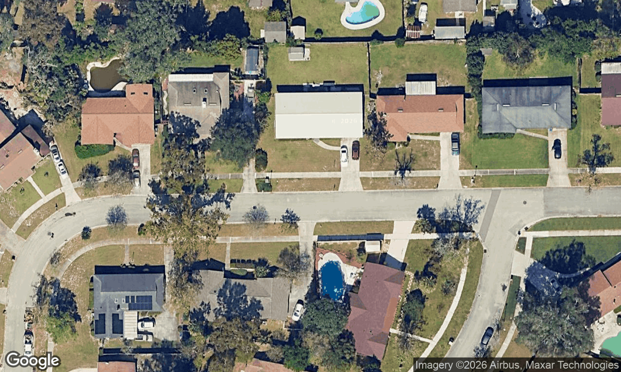 3-bed single family at 5857 GUMWOOD DR, Jacksonville FL — foreclosure auction